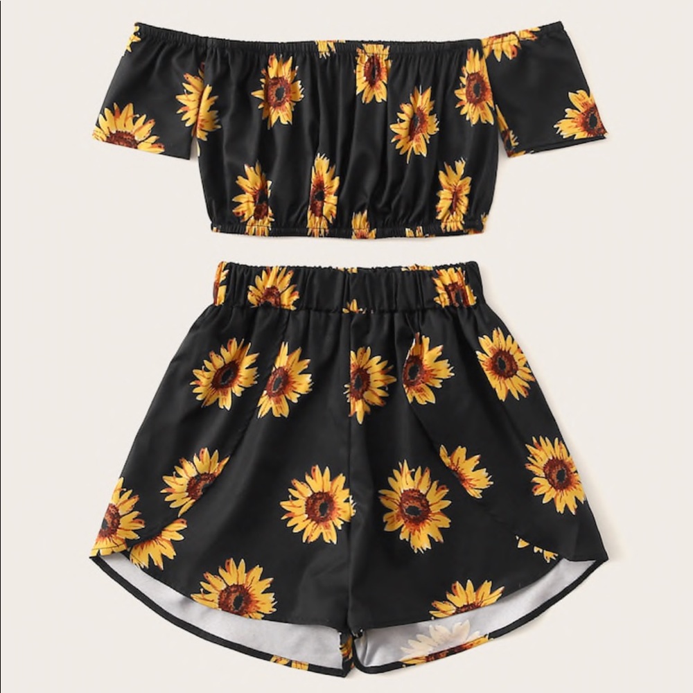 Sun flower 2 piece set